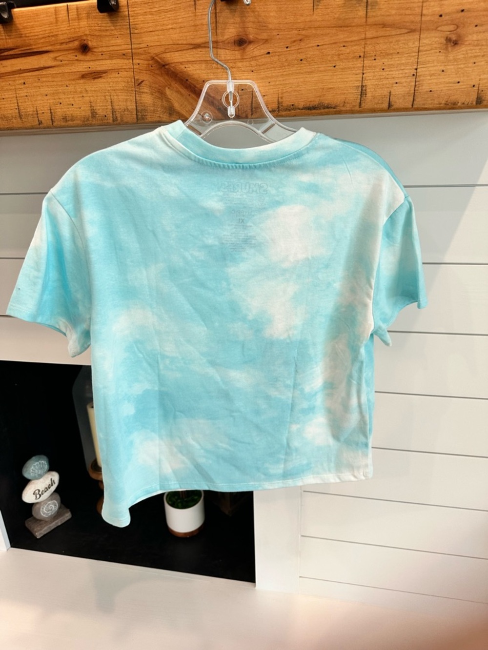 Hybrid Apparel Light Blue Tie-Dye "True Blue Friends" Graphic Tee - Picture 2 of 4